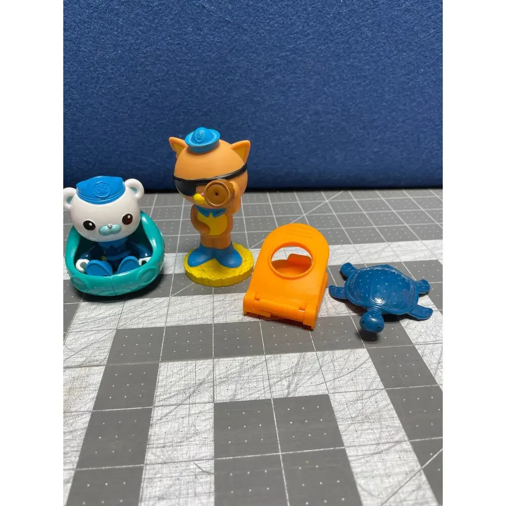 Octonauts Lot Cat Bear Turtle Orange Clicker